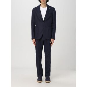 Manuel Ritz Suit Men Blue